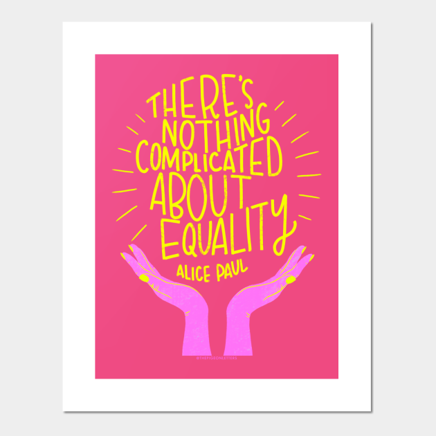 Equality - Equality - Posters and Art Prints | TeePublic UK